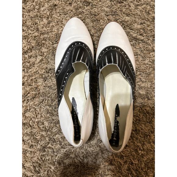 Vintage Oxford Slip On Shoes 9 - Picture 4 of 5